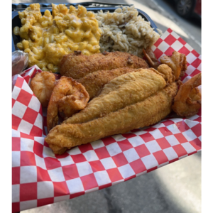 Catfish w/ Shrimp