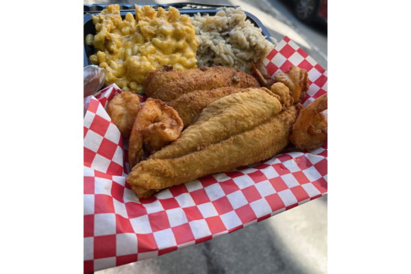 Catfish w/ Shrimp